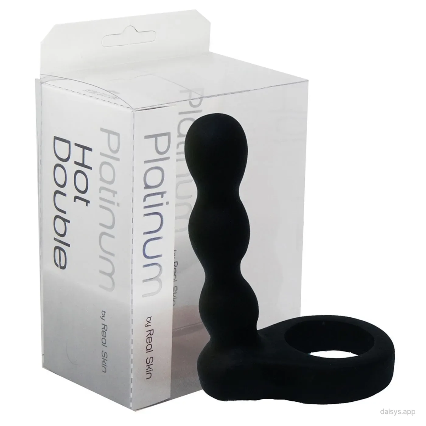 PLATINUM ANILLO DOUBLE HOT NEGRO - Platinum