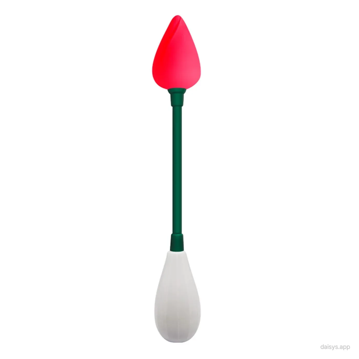 VIBRADOR TULIPA FLEXIBLE 28CM X 4CM - Baile