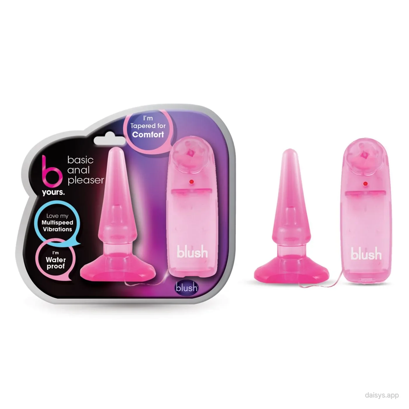B YOURS BASIC ANAL PLEASER PINK - Blush