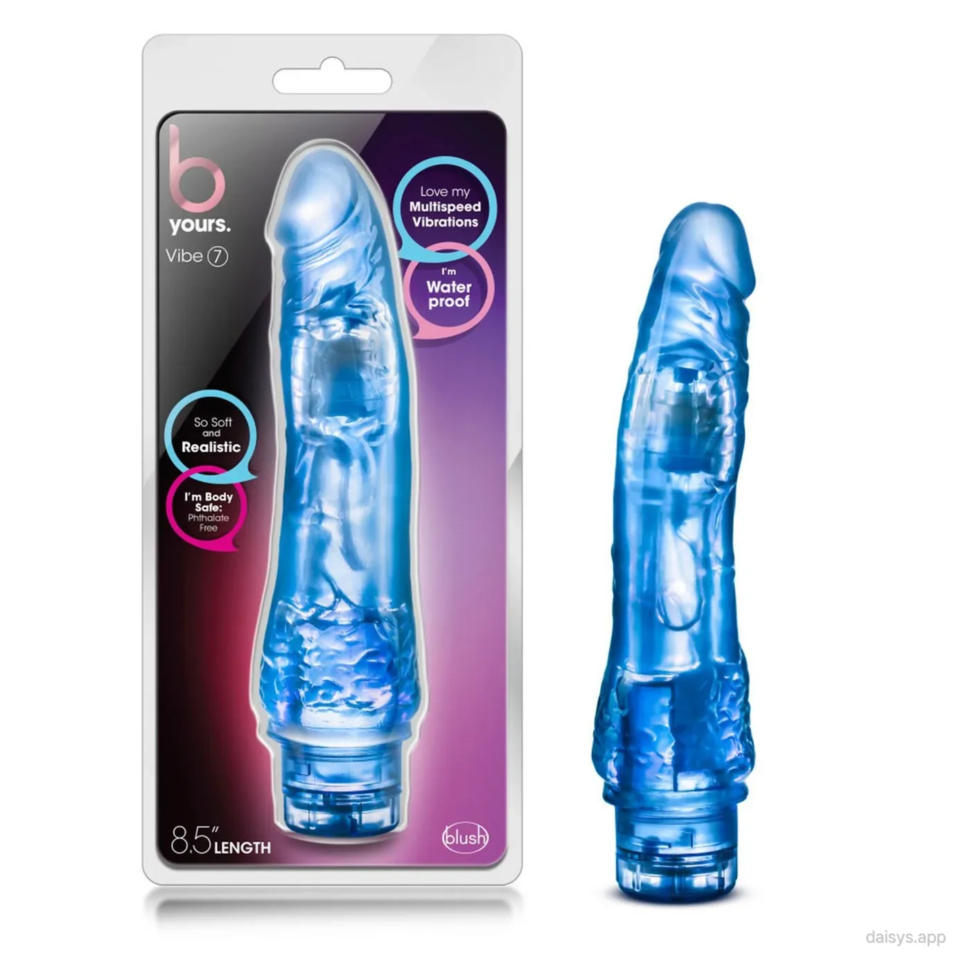 B YOURS - VIBE 7 - BLUE - Blush