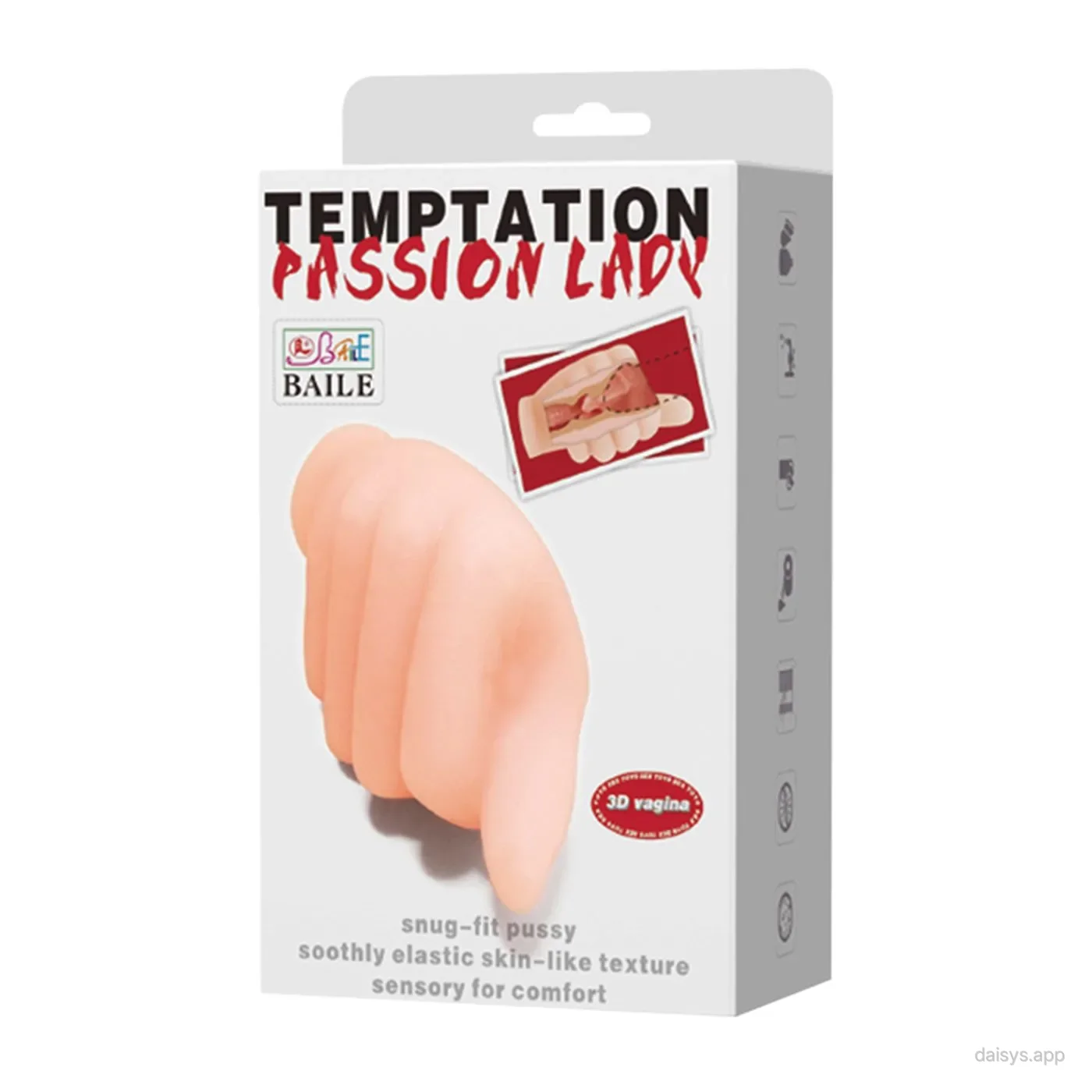 MASTURBADOR MANO LADY 12,5CM X 6CM - Baile