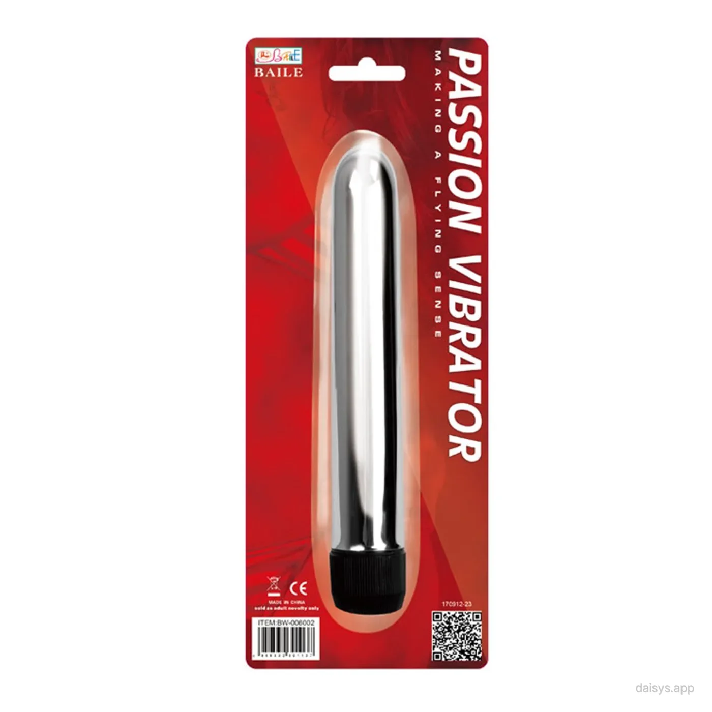 VIBRADOR REGULABLE METALIZADO PASSION - Baile