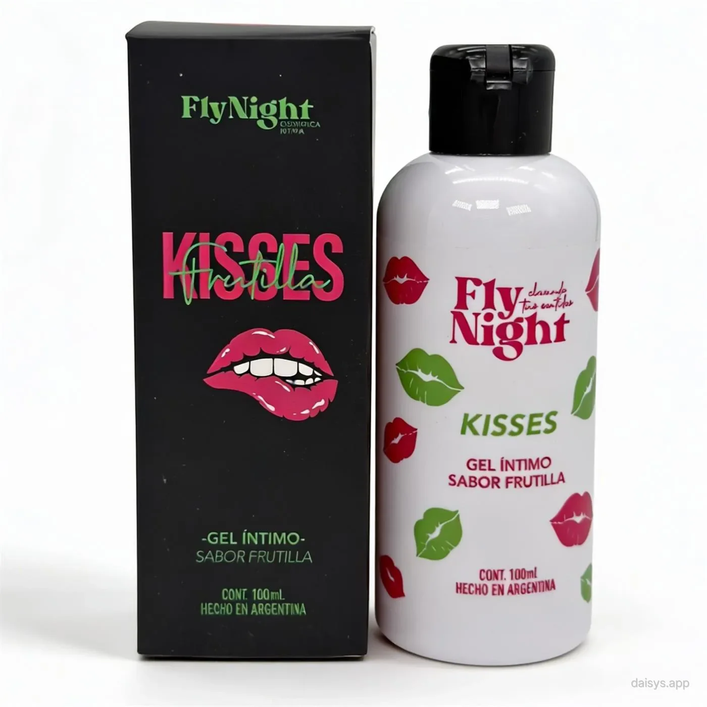KISSES GEL INTIMO STRAWBERRY 100ML - Fly Night