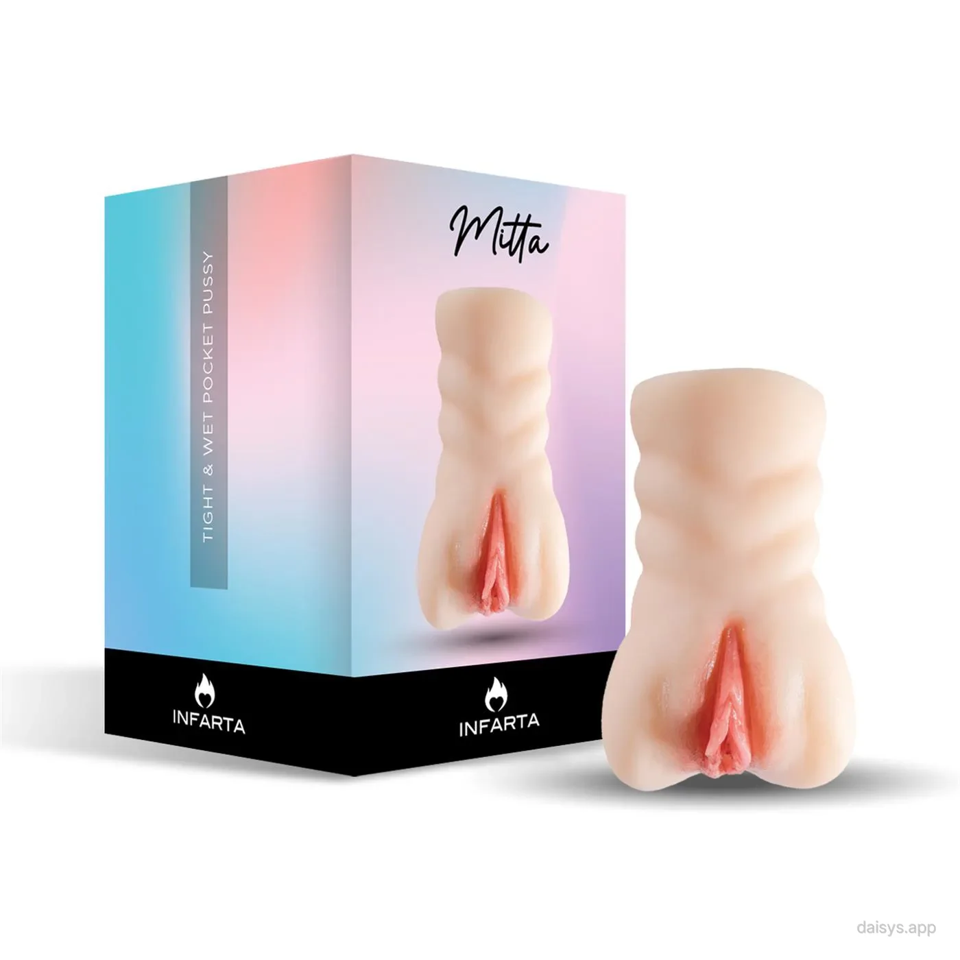 MASTURBATOR MITTA – REALISTIC POCKET PUSSY - Infarta Toys