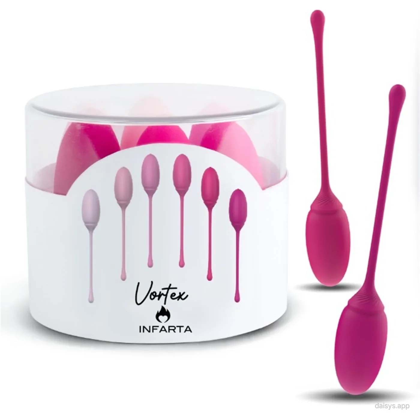 KEGEL BALLS FLOWER DESIRE - Infarta Toys