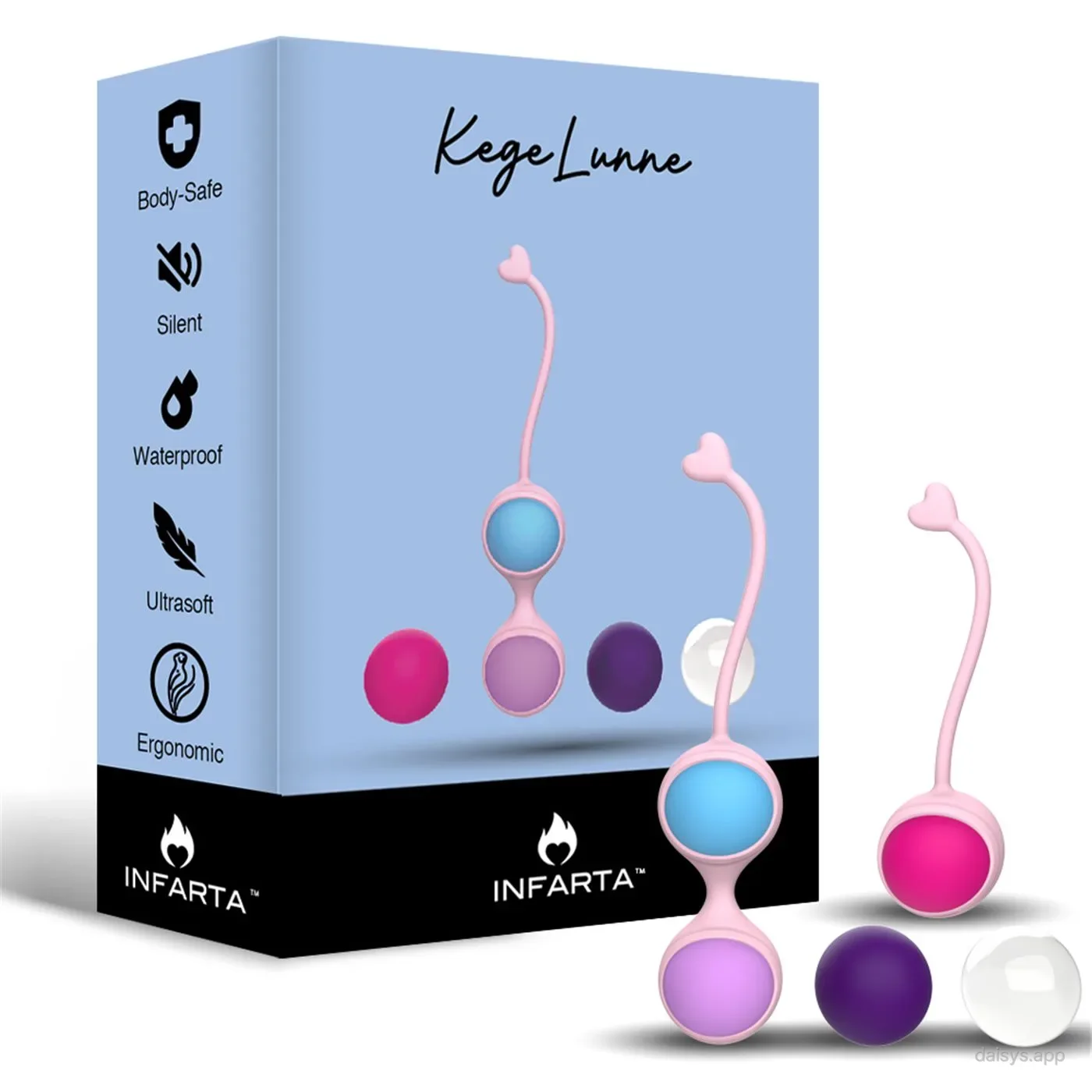 KEGEL BALLS KEGELUNNE - Infarta Toys